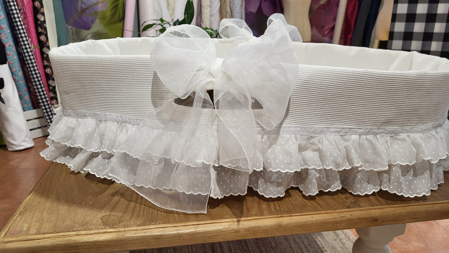 Funda de Capazo para Bebé Artesanal - Tela, telita, tela